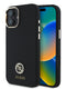 Guess “4G Metal Logo Strass Collection” Case Θήκη Προστασίας Από Σιλικόνη – Iphone 16 (Μαύρο – Guhcp16Sm4Dgpk) – Θήκη για κινητό από το PhoneBazaar.gr