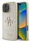 Guess Fixed Glitter Big 4G Logo Case Θήκη Προστασίας Από Σιλικόνη – Iphone 16 Pro Max (Χρυσό – Guhcp16Xhg4Sgd) – Θήκη για κινητό από το PhoneBazaar.gr