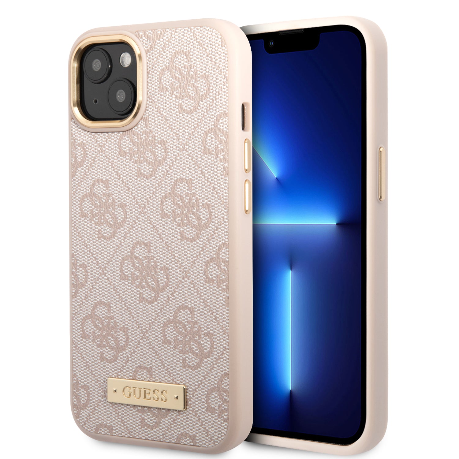 Guess “4G + Plate Logo Collection” Θήκη Προστασίας Για Iphone 14 Plus (Ροζ – Guhmp14Mu4Gprp) – Θήκη για κινητό από το PhoneBazaar.gr