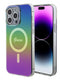Guess Iridescent Magsafe Case Πολύχρωμη Θήκη Προστασίας Από Σκληρό Πλαστικό – Iphone 15 Pro (Rainbow Black – Guhmp15Lhitsk) – Θήκη για κινητό από το PhoneBazaar.gr