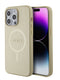 Guess Saffiano Hard Case Θήκη Προστασίας Από Δερματίνη – Iphone 15 Pro Max (Μπεζ – Guhmp15Xpsahmcb) – Θήκη για κινητό από το PhoneBazaar.gr