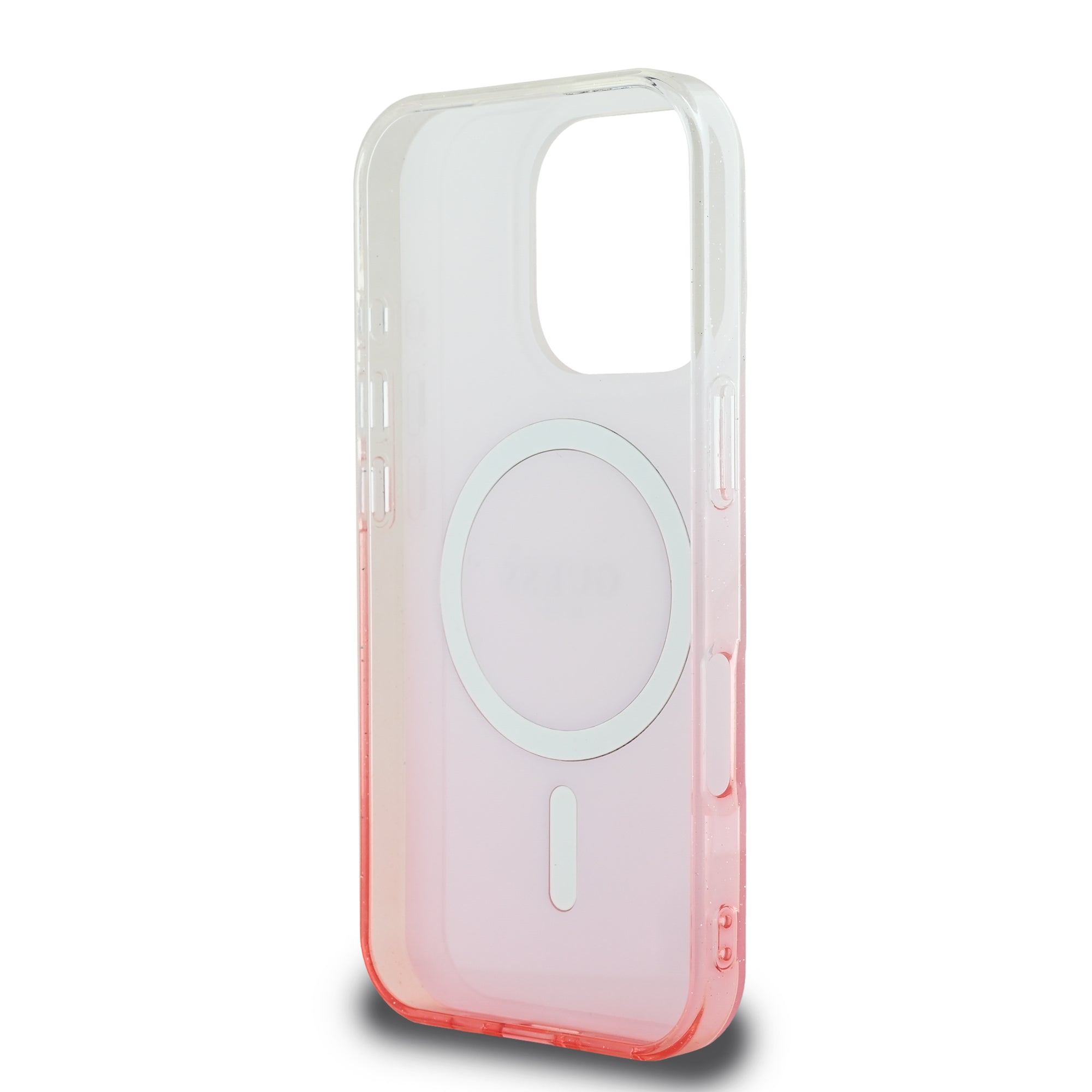 Guess Magsafe “Glitter Gradient” Hard Case Θήκη προστασίας από σκληρό πλαστικό – iPhone 16 Pro (Ροζ – GUHMP16LHGRCELP)