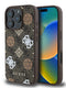 Guess Magsafe “Peony On 4G Background Collection” Hard Case Θήκη Προστασίας Από Σκληρό Πλαστικό – Iphone 16 Pro (Καφέ  – Guhmp16Lp4Pwpw) – Θήκη για κινητό από το PhoneBazaar.gr