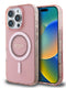 Guess Magsafe “Rhinestones” Hard Case Θήκη Προστασίας Από Σκληρό Πλαστικό – Iphone 16 Pro (Ροζ – Guhmp16Lpftdtep) – Θήκη για κινητό από το PhoneBazaar.gr
