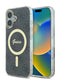 Guess Magsafe “4G Logο” Hard Case Ημιδιάφανη Θήκη Προστασίας Από Σκληρό Πλαστικό – Iphone 16 (Διάφανο/Μαύρο – Guhmp16Sh4Stk) – Θήκη για κινητό από το PhoneBazaar.gr