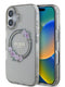 Guess Magsafe “Flower Wreath” Hard Case Θήκη Προστασίας Από Σκληρό Πλαστικό – Iphone 16 (Μαύρο – Guhmp16Shfwfck) – Θήκη για κινητό από το PhoneBazaar.gr