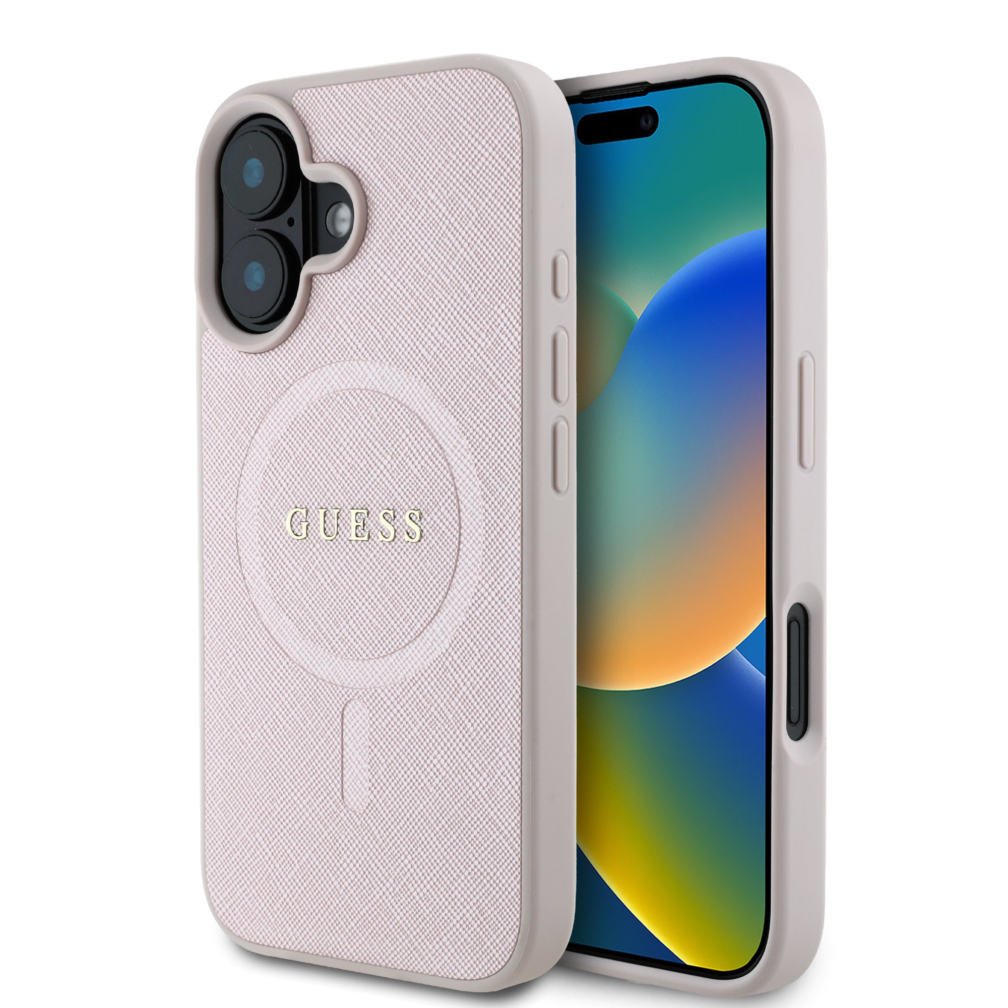 Guess Magsafe Hard Case Θήκη Προστασίας Από Σκληρό Πλαστικό – Iphone 16 (Ροζ – Guhmp16Spsahmcp) – Θήκη για κινητό από το PhoneBazaar.gr