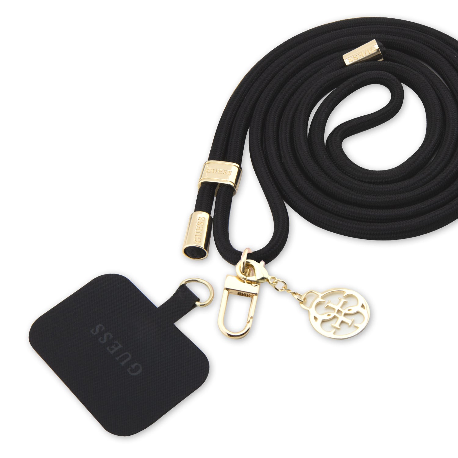 Guess Crossbody Cord Universal Κορδονάκι Συμβατό Με Κάθε Τύπο Θήκης Guess (Μαύρο – Guoucnmg4Ek) – Θήκη για κινητό από το PhoneBazaar.gr