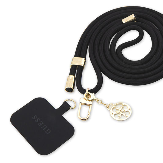 Guess Crossbody Cord Universal Κορδονάκι Συμβατό Με Κάθε Τύπο Θήκης Guess (Μαύρο – Guoucnmg4Ek) – Θήκη για κινητό από το PhoneBazaar.gr