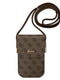Guess “4G Logo Collection” Script Metal Logo Pouch With Cord Τσαντάκι Κατάλληλο Για Smartphone Small / Medium (170X95Mm) Με Κορδονάκι (Brown – Guowbp4Snsw) – Θήκη για κινητό από το PhoneBazaar.gr
