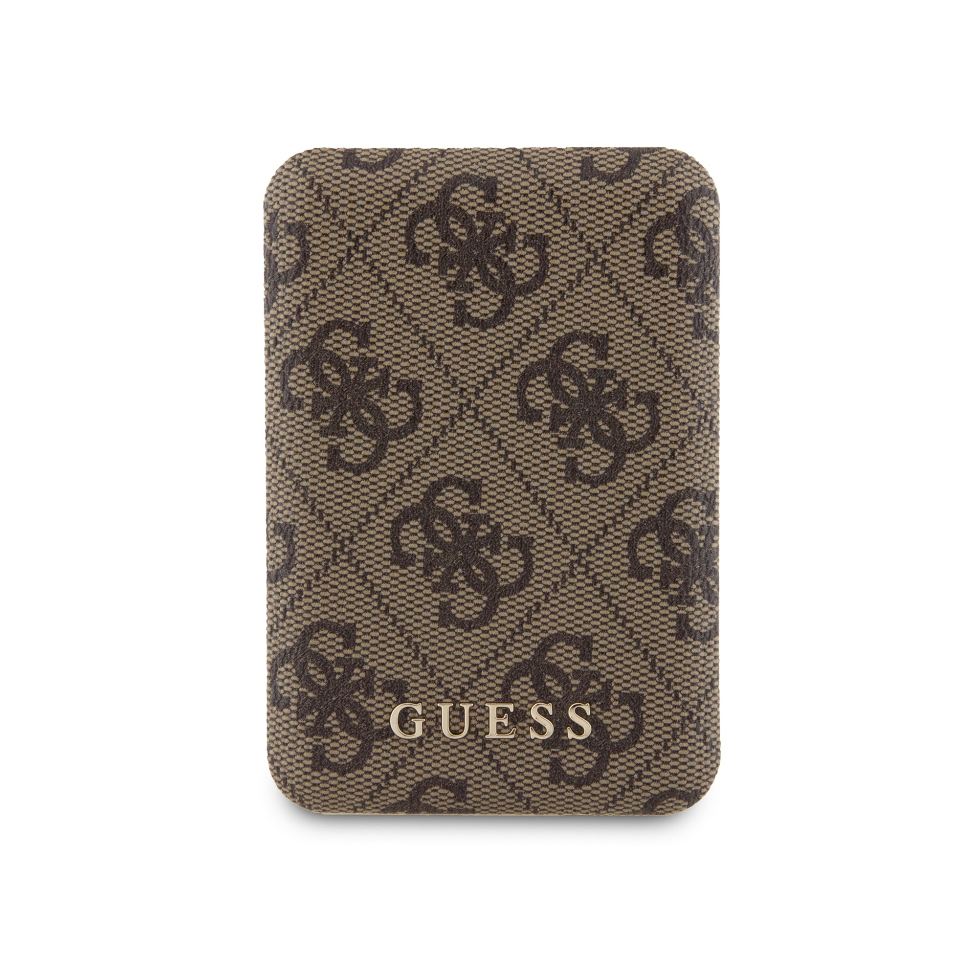 Guess 4G Leather Metal Logo Magsafe Powerbank 5000Mah 15W - Brown – Θήκη για κινητό από το PhoneBazaar.gr