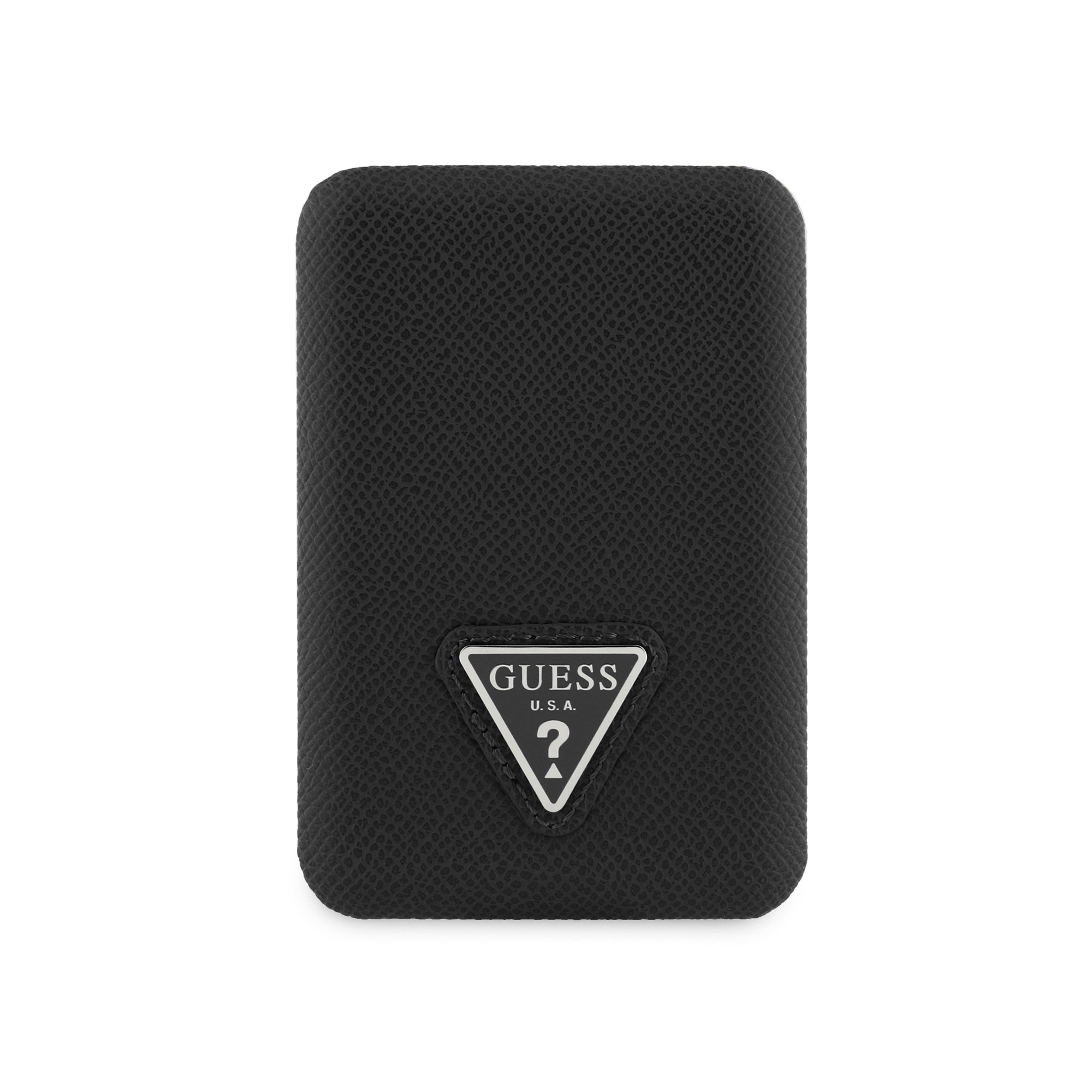 Guess Grained Triangle Logo Magsafe Powerbank 5000Mah 15W (Black - Gupb5Fpgtspsk) – Θήκη για κινητό από το PhoneBazaar.gr