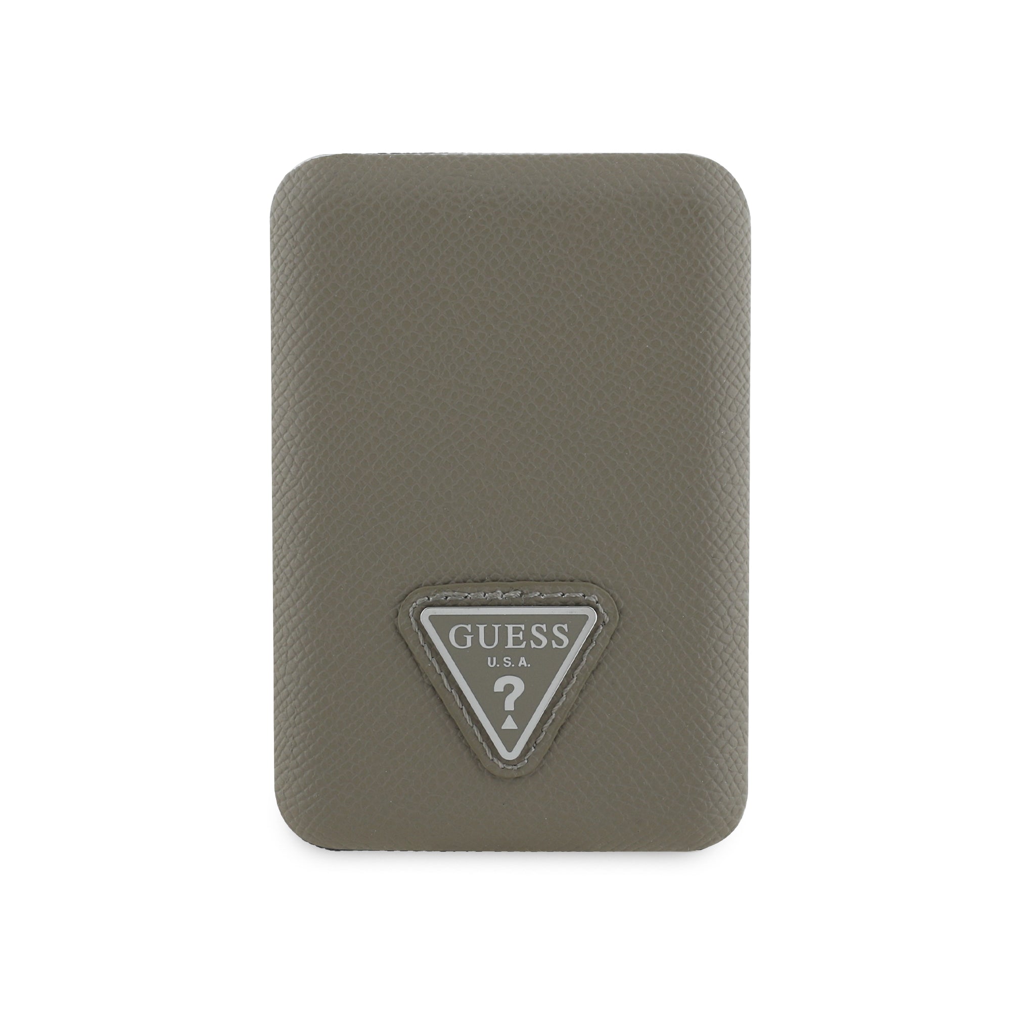 Guess Grained Triangle Logo Magsafe Powerbank 5000Mah 15W (Brown - Gupb5Fpgtspsw) – Θήκη για κινητό από το PhoneBazaar.gr