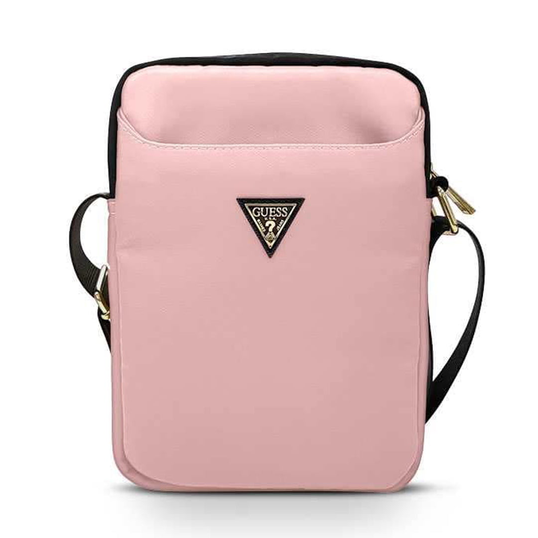Guess Triangle Logo Backpack Σακίδιο κατάλληλο για tablet 8" (Light Pink - GUTB8NTMLLP)