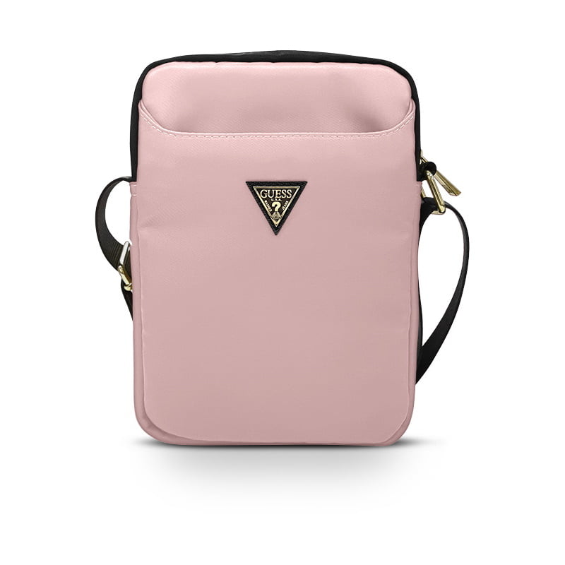 Guess Triangle Logo Backpack Σακίδιο Κατάλληλο Για Tablet 8" (Light Pink - Gutb8Ntmllp) – Θήκη για κινητό από το PhoneBazaar.gr