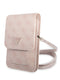 Guess “Wallet 4G Triangle Stripes” Pouch With Cord Τσαντάκι Κατάλληλο Για Smartphone Small / Medium (170X95Mm) Με Κορδονάκι (Ροζ – Guwbp4Tmpi) – Θήκη για κινητό από το PhoneBazaar.gr