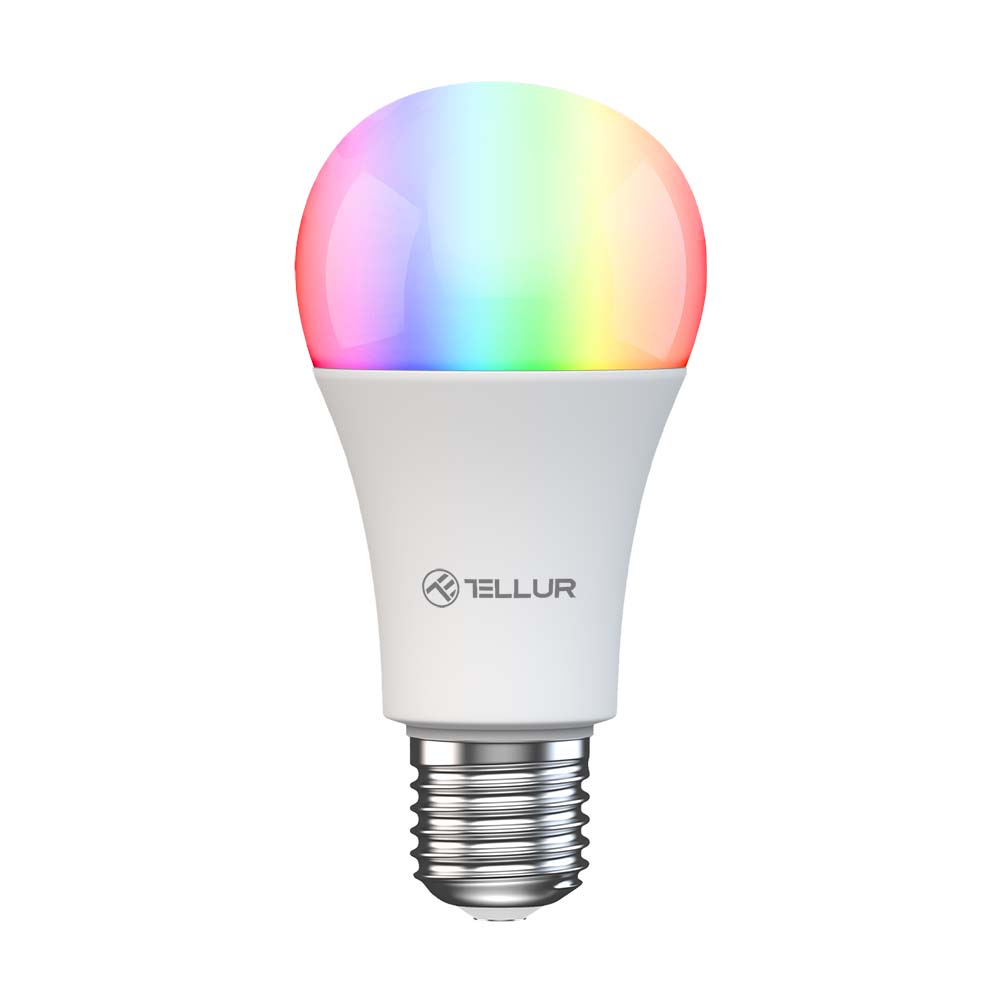 Tellur Wifi Smart Bulb E27, 9W Smart Λάμπα Led 820 Lumens Για Ντουί E27 Τηλεχειριζόμενη Με Wifi (White/Warm/Rgb/Dimmer) – Θήκη για κινητό από το PhoneBazaar.gr