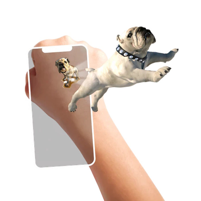 HoloToyz - Pet Party Augmented Reality Τατουαζ Επαυξημένης πραγματικότητας που ζωντανεύουν σε κινούμενα σχέδια