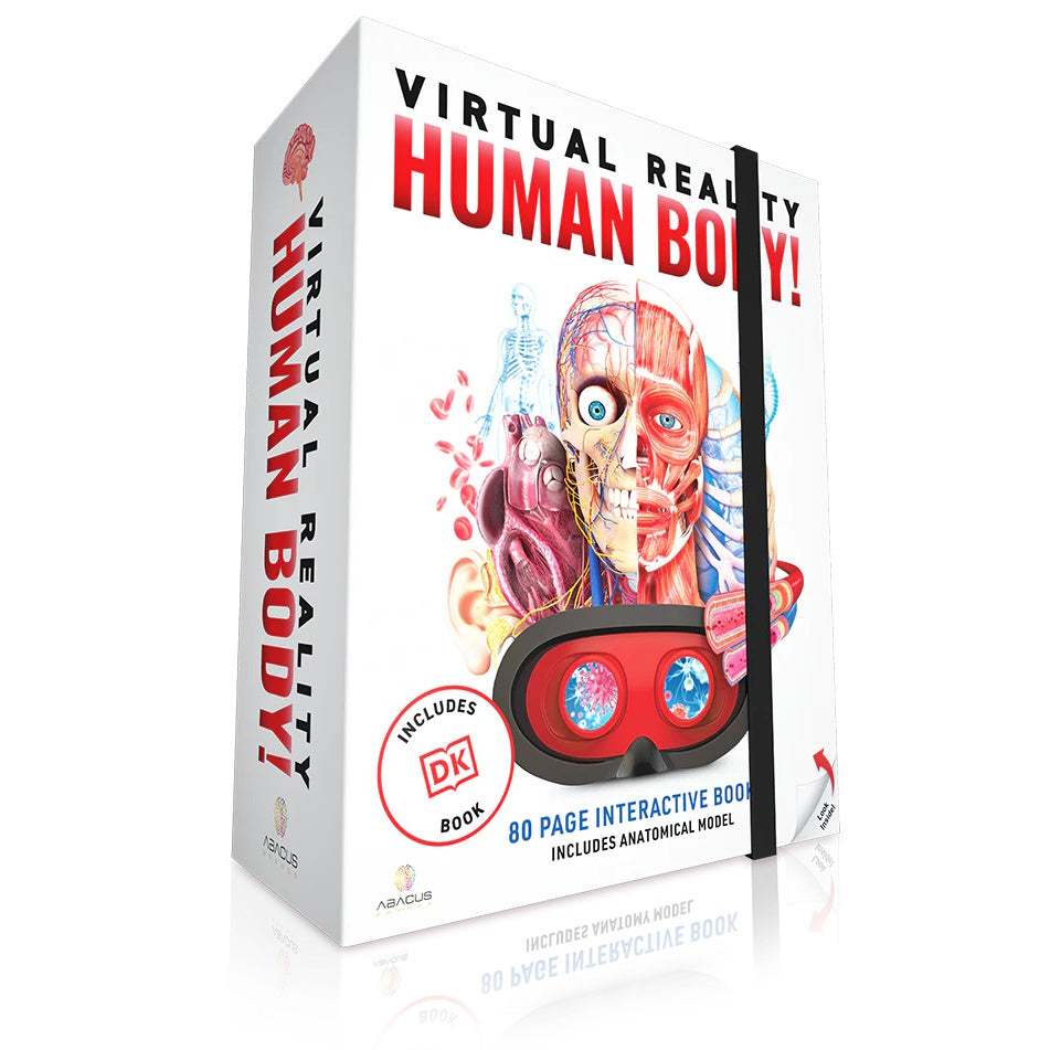 Abacus Brands Vr Giftbox Human Body! Σετ Εικονικής Πραγματικότητας – Πολυτελές Σετ Δώρου Για Ηλικίες 8 Ετών Και Άνω – Περιλαμβάνει Γυαλιά Vr – Θήκη για κινητό από το PhoneBazaar.gr