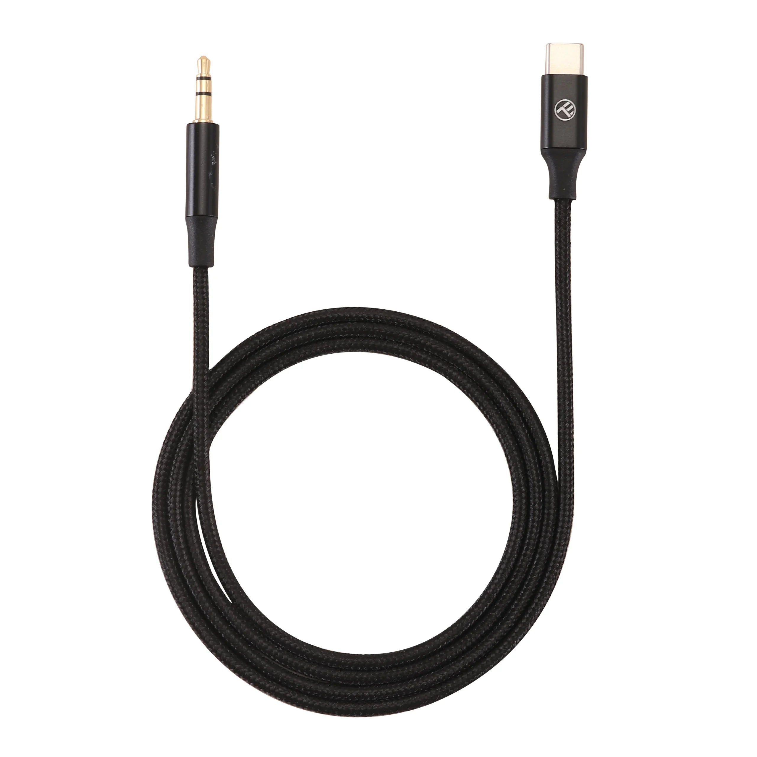 Tellur - USB-C to 3.5mm Audio Cable - Black - Καλώδιο ήχου USB-C σε υποδοχή 3,5 mm, 1 μέτρου
