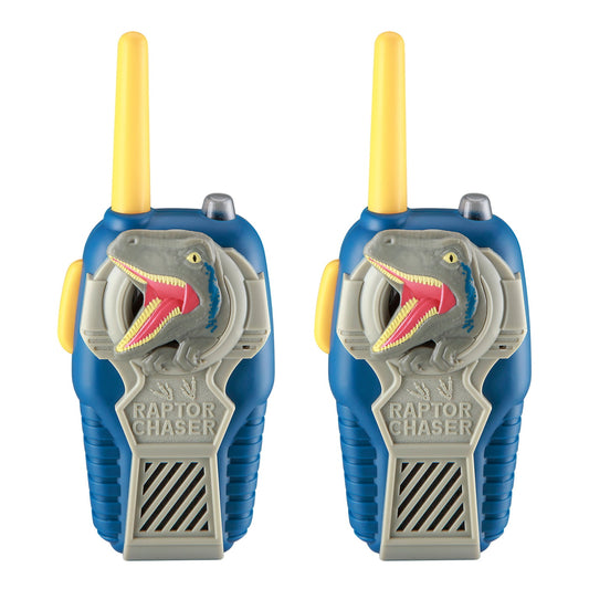 Ekids Jurrasic World Frs Deluxe Walkie Talkies Για Παιδιά & Ενήλικες Με Ενσωματωμένο Μεγάφωνο Και Εμβέλεια 150 Μέτρων (Jw-212) (Μπλε/Γκρι) – Θήκη για κινητό από το PhoneBazaar.gr