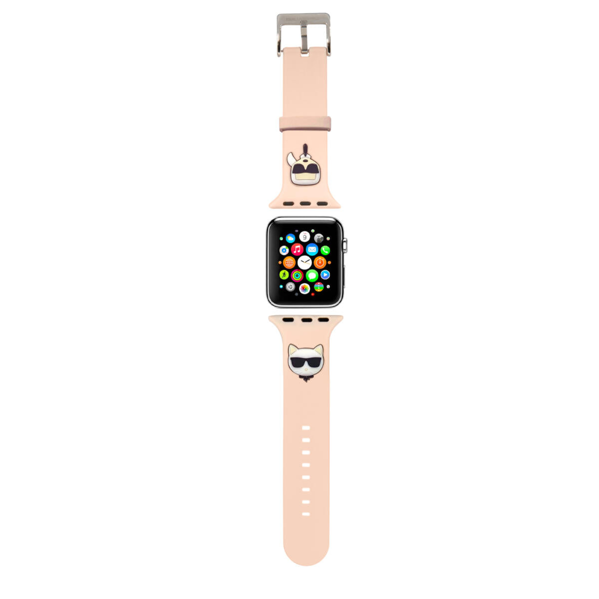 Karl Lagerfeld "Karl & Choupete'S Head" Collection Λουράκι Για Apple Watch 4/5/6/7/Se 38/40/41Mm (Ροζ - Klawmslckp) – Θήκη για κινητό από το PhoneBazaar.gr