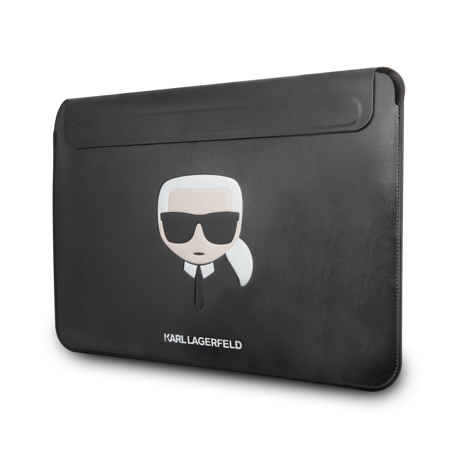 Karl Lagerfeld Ikonik Collection Computer Sleeve Θήκη κατάλληλη για MacBook / Laptop 16" (Μαύρο - KLCS16KHBK)