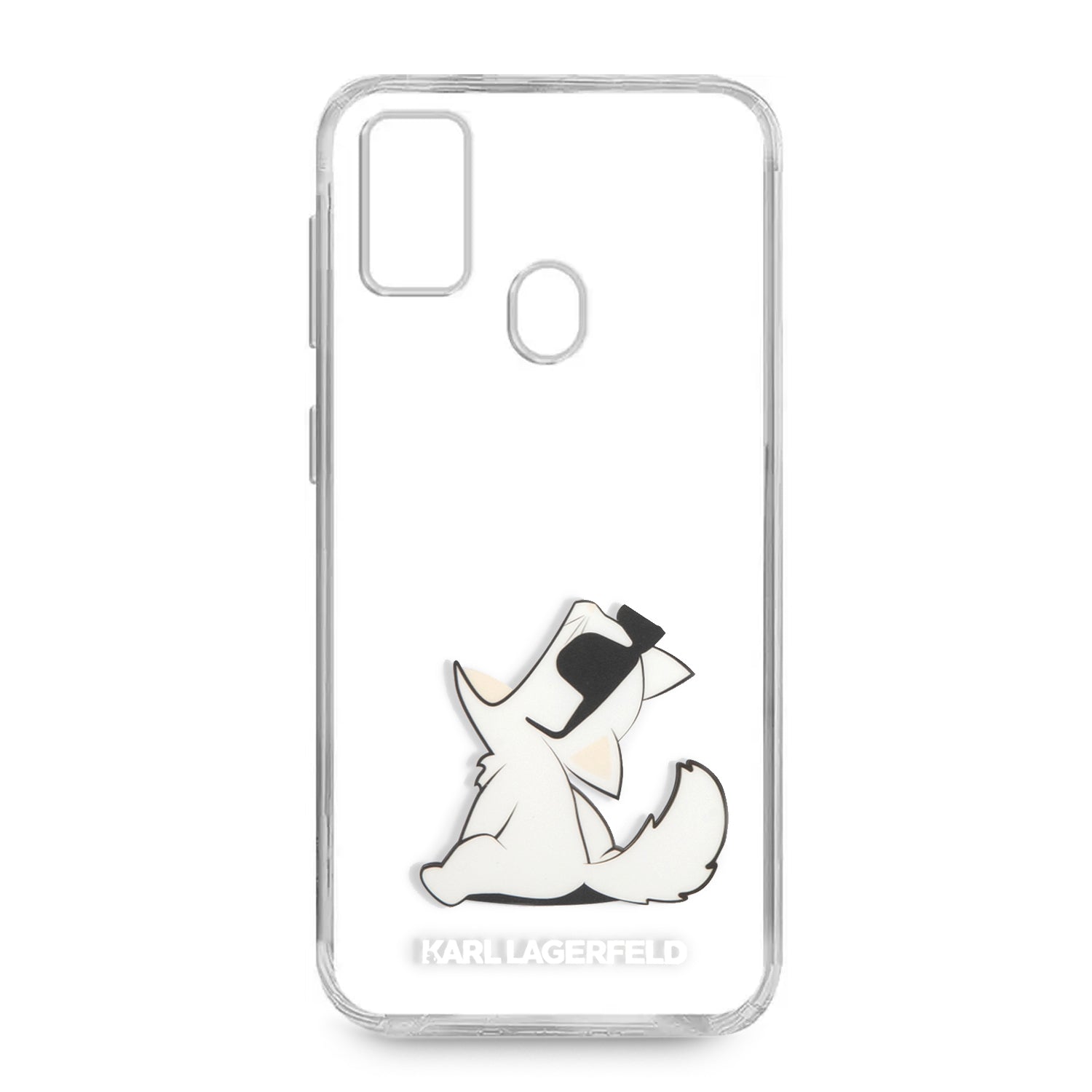 Karl Lagerfeld “Choupette Fun” Hard Case Θήκη προστασίας από σιλικόνη – Samsung Galaxy M21/M215 (Clear)