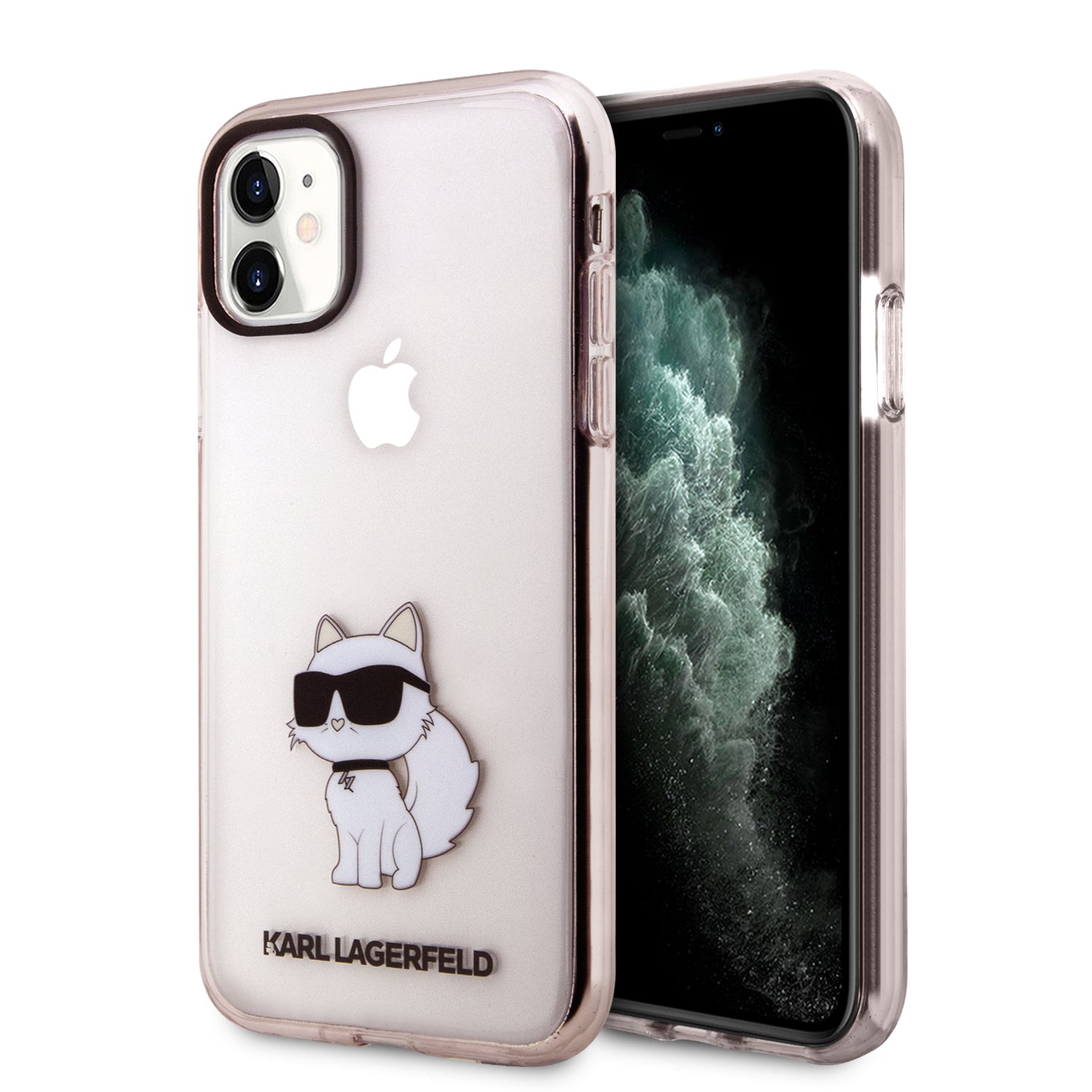 Karl Lagerfeld Ikonik Case “Choupette” Θήκη Προστασίας Από Σκληρό Πλαστικό – Iphone 11 (Ροζ – Klhcn61Hnchtcp) – Θήκη για κινητό από το PhoneBazaar.gr