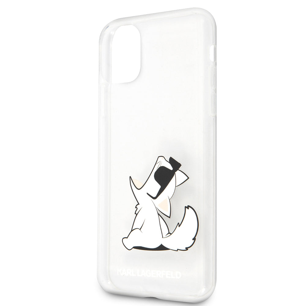 Karl Lagerfeld "Choupette Fun" Hard Case Θήκη προστασίας από σιλικόνη – iPhone 12 Pro Max (Clear)