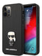 Karl Lagerfeld Ikonik Saffiano Hard Case Θήκη Προστασίας Από Δερματίνη – Iphone 12 Pro Max (Μαύρο – Klhcp12Likmsbk) – Θήκη για κινητό από το PhoneBazaar.gr