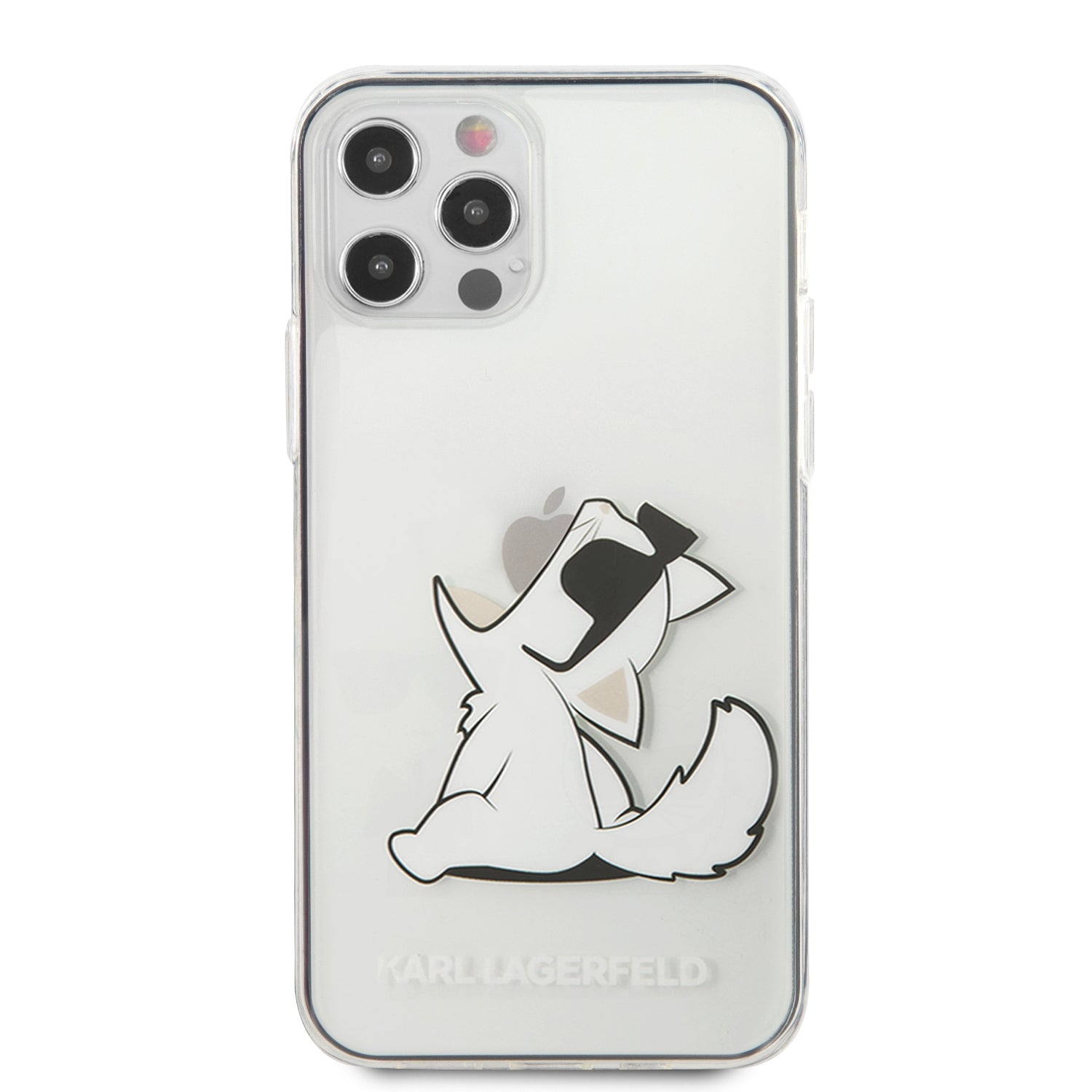 Karl Lagerfeld "Choupette Fun" Hard Case Θήκη προστασίας από σιλικόνη – iPhone 12 Pro Max (Clear)