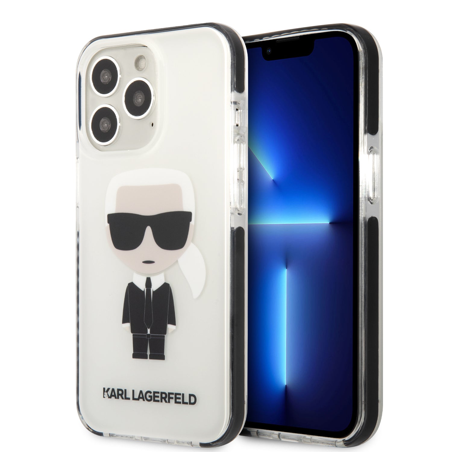 Karl Lagerfeld Ikonik Case Karl'S Head Θήκη Προστασίας Από Σκληρό Πλαστικό – Iphone 13 Pro (Λευκό - Klhcp13Ltpeikw) – Θήκη για κινητό από το PhoneBazaar.gr