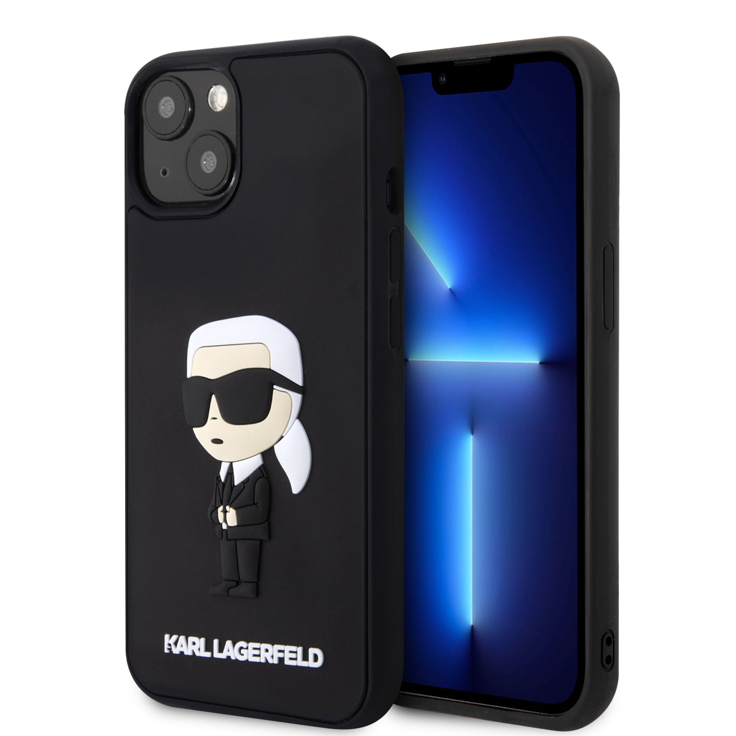 Karl Lagerfeld 3D Rubber Case Karl’S Head Θήκη Προστασίας Από Σιλικόνη – Iphone 13 (Μαύρο – Klhcp13M3Drkink) – Θήκη για κινητό από το PhoneBazaar.gr
