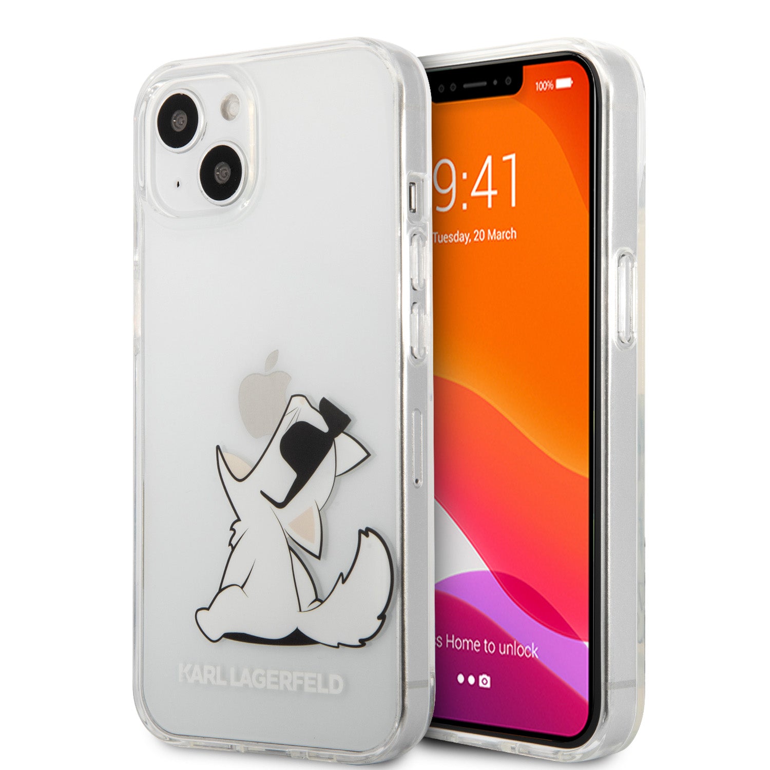 Karl Lagerfeld “Choupette Fun” Hard Case Θήκη Προστασίας Από Σιλικόνη – Iphone 13 (Clear) – Θήκη για κινητό από το PhoneBazaar.gr