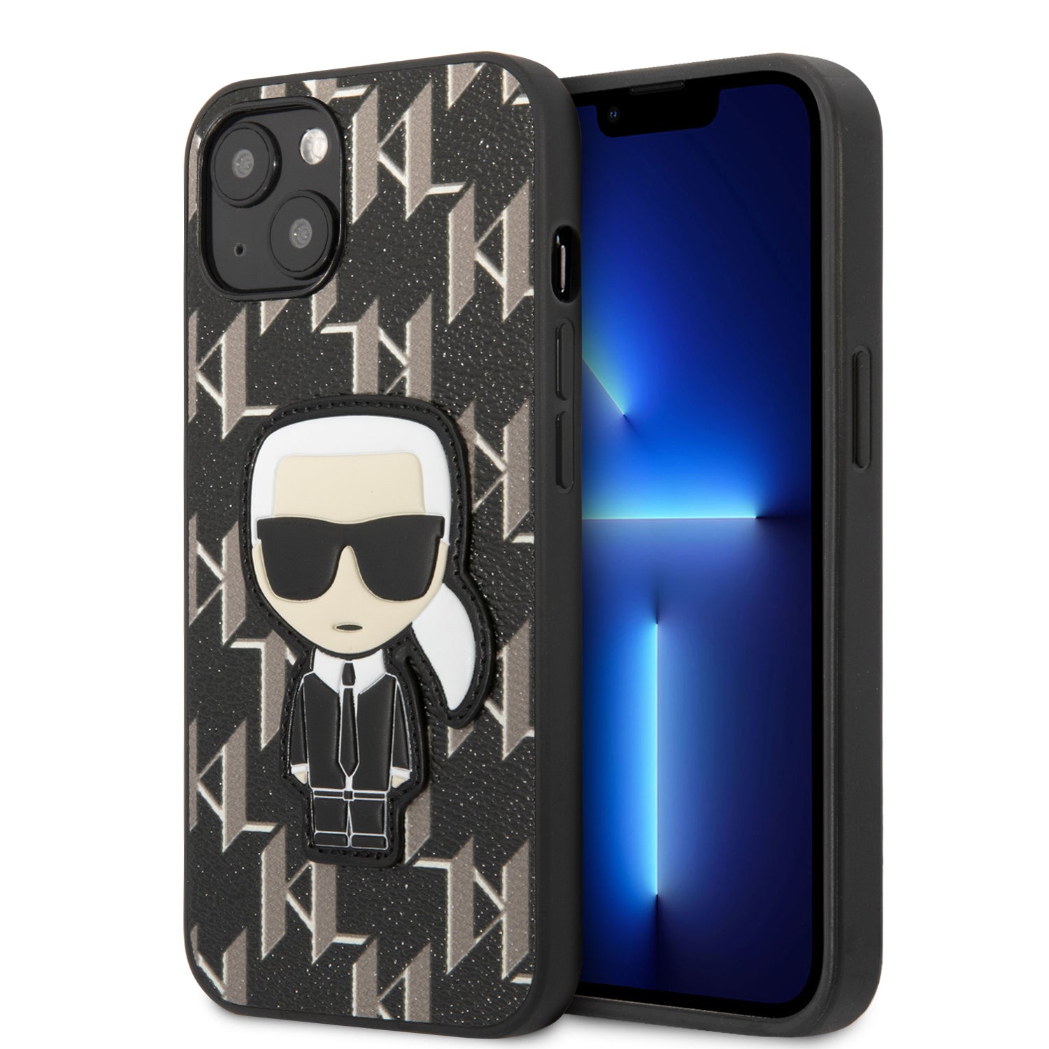 Karl Lagerfeld Monogram Ikonik Patch Case Θήκη Προστασίας Από Δερματίνη – Iphone 13 (Μαύρο – Klhcp13Mpmnikbk) – Θήκη για κινητό από το PhoneBazaar.gr