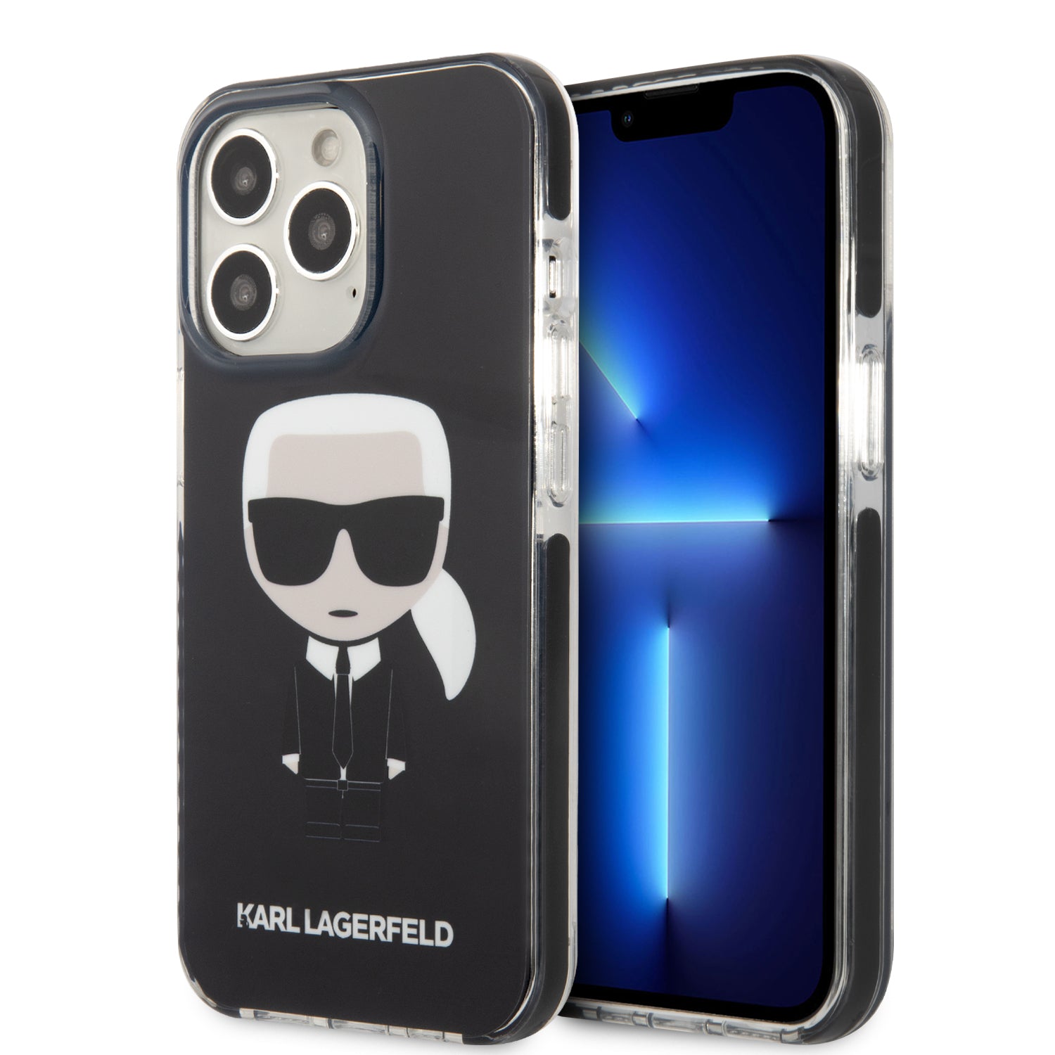 Karl Lagerfeld Ikonik Case Karl'S Head Θήκη Προστασίας Από Σκληρό Πλαστικό – Iphone 13 Pro Max (Μαύρο - Klhcp13Xtpeikk) – Θήκη για κινητό από το PhoneBazaar.gr