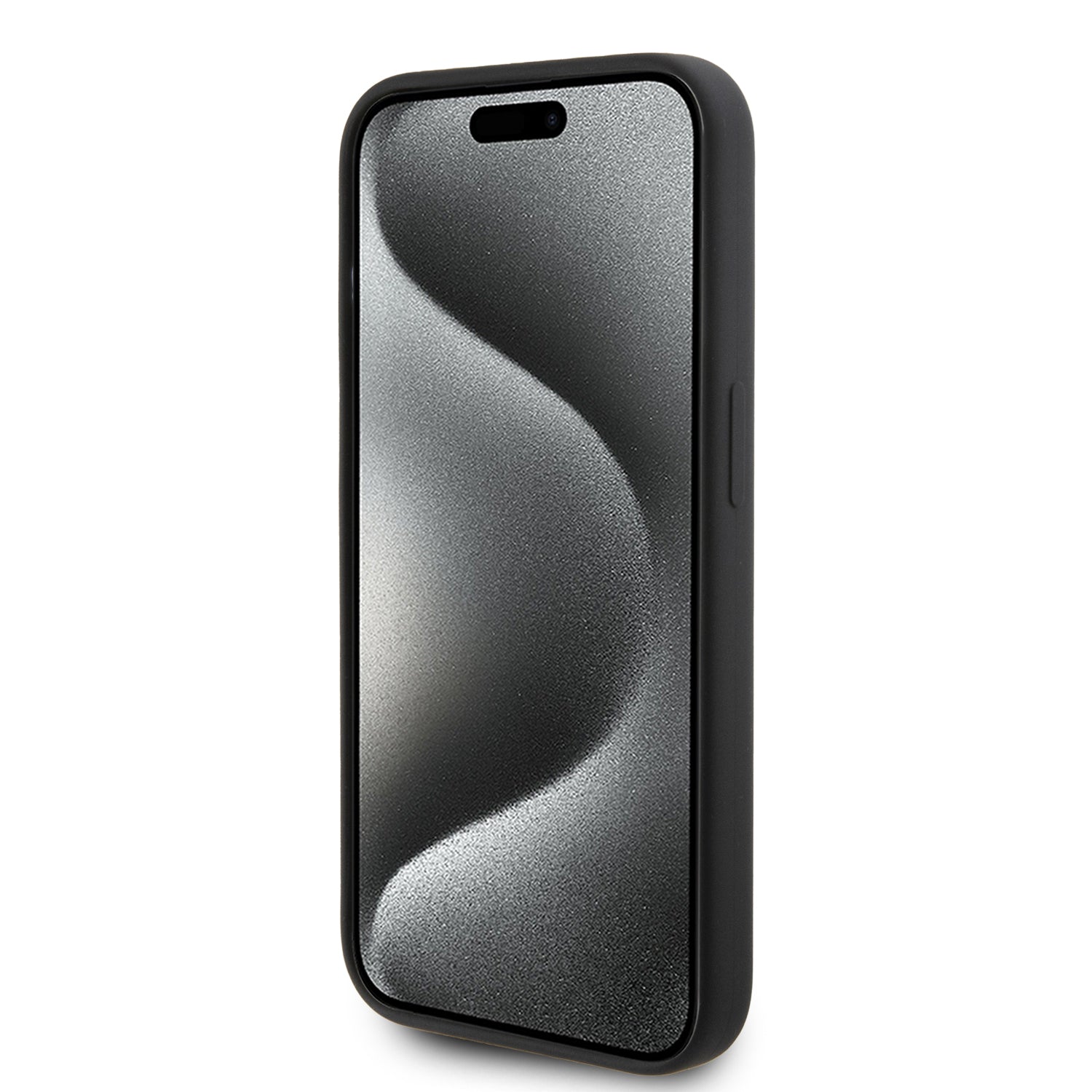 Karl Lagerfeld “Karl Script Logo” Hard Case Θήκη προστασίας από σιλικόνη – iPhone 15 Pro (Black – KLHCP15LSKSBMCK)