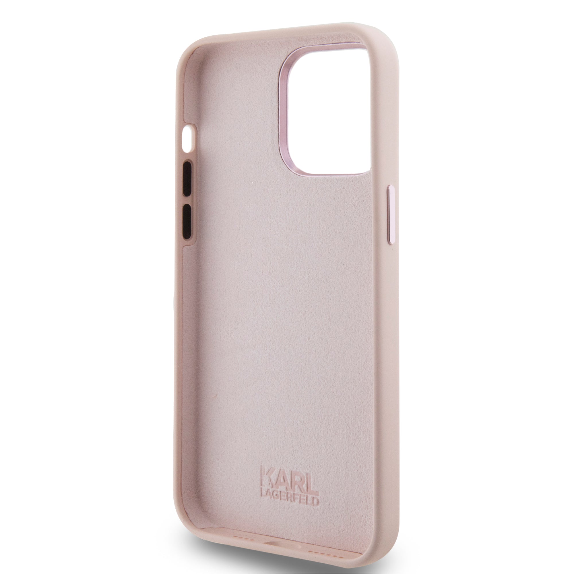 Karl Lagerfeld Choupette Metal Pin Hard Case Θήκη προστασίας από σιλικόνη  – iPhone 15 Pro Max (Pink – KLHCP15XSMHCNPP)