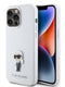 Karl Lagerfeld Ikonik Metal Pin Hard Case Θήκη προστασίας από σιλικόνη  – iPhone 15 Pro Max (White – KLHCP15XSMHKNPH)