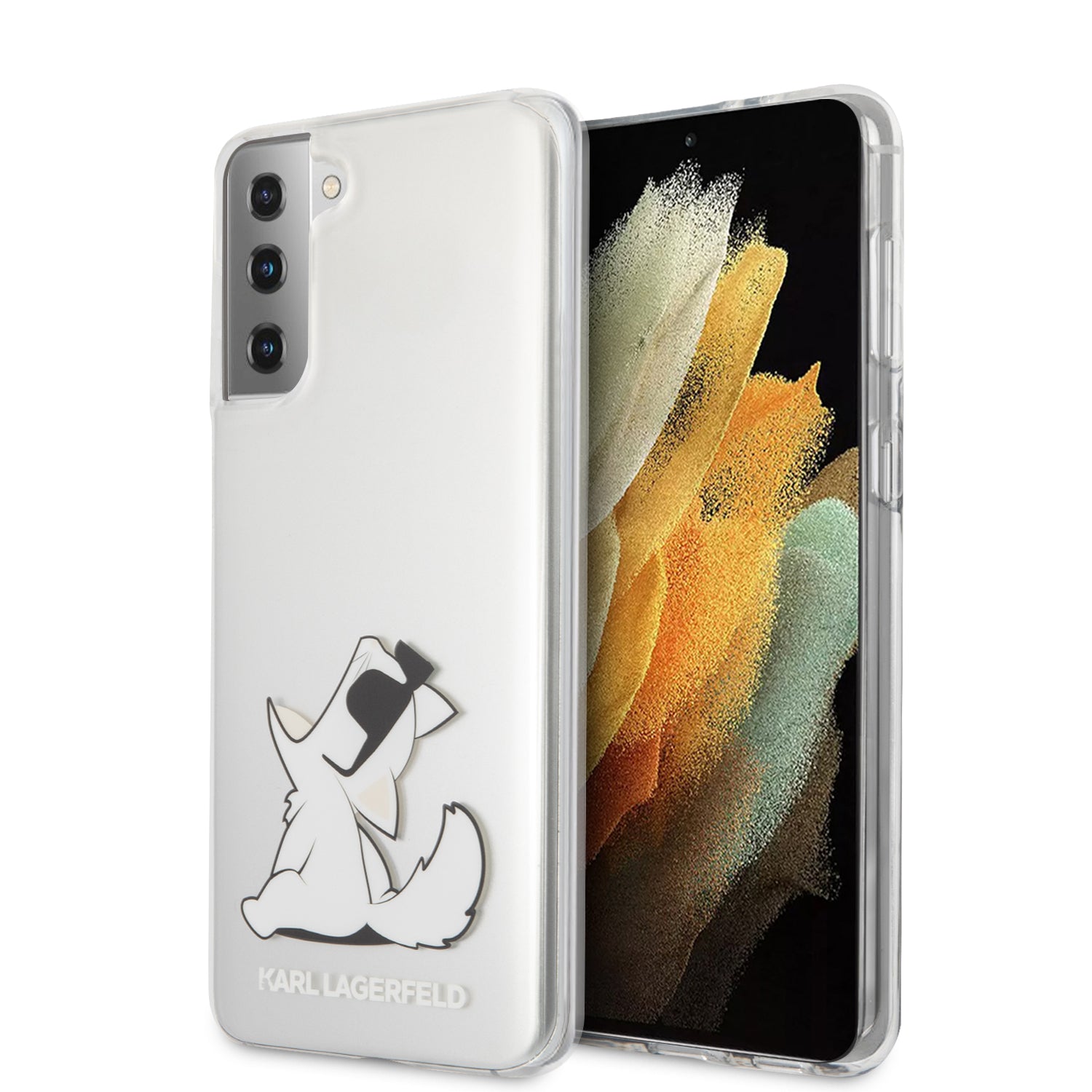 Karl Lagerfeld “Choupette Fun” Hard Case Θήκη Προστασίας Από Σιλικόνη – Samsung Galaxy S21 Plus G996 (Διάφανη) – Θήκη για κινητό από το PhoneBazaar.gr