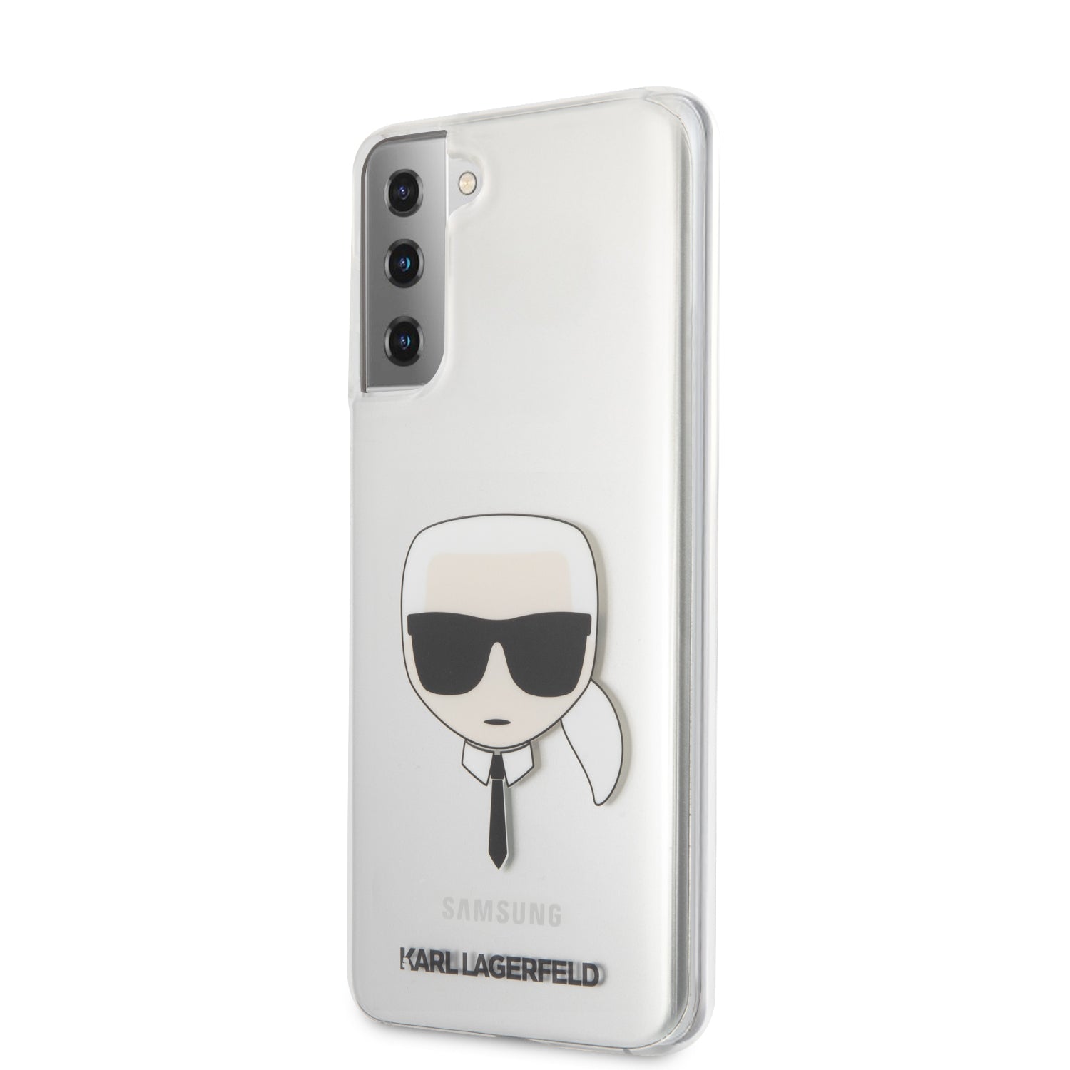 Karl Lagerfeld “Karl's Head” Διάφανη θήκη προστασίας από σιλικόνη – Samsung Galaxy S21 Plus G996 (KLHCS21MKTR - Διάφανη)