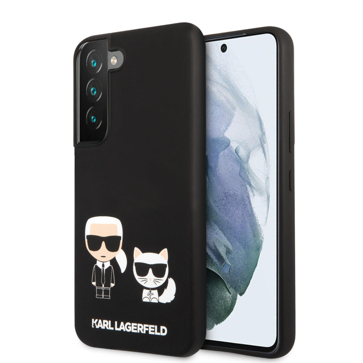Karl Lagerfeld Hard Case Karl+Choupette Θήκη Προστασίας – Samsung Galaxy S22+ 5G (Black) – Θήκη για κινητό από το PhoneBazaar.gr