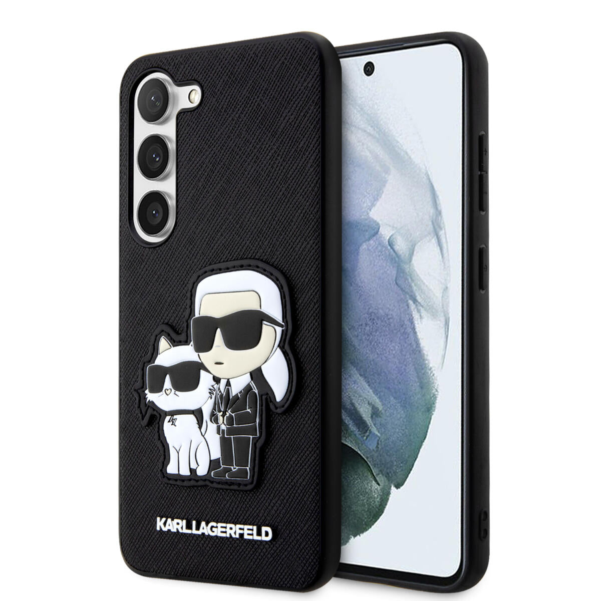 Karl Lagerfeld Transpared Case Karl+Choupette- Θήκη Προστασίας Απο Σιλικόνη -Samsung Galaxy S23 S911 (Black) – Θήκη για κινητό από το PhoneBazaar.gr
