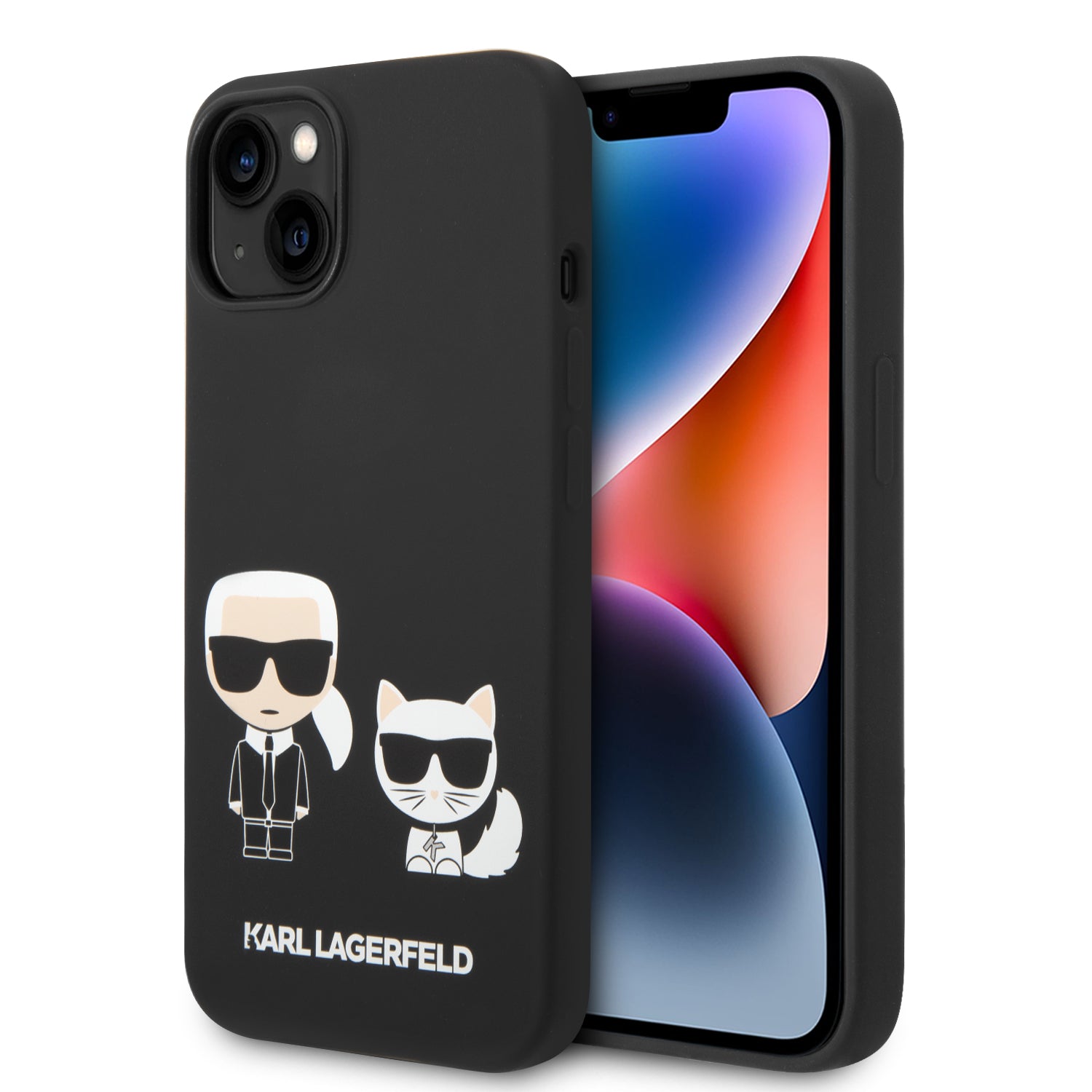 Karl Lagerfeld Silicone Case Karl+Choupette Θήκη Προστασίας Από Σιλικόνη – Iphone 14 Plus (Μαύρο – Klhmp14Msskck) – Θήκη για κινητό από το PhoneBazaar.gr