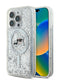 Karl Lagerfeld Magsafe Ringstand Liquid Glitter Hard Case Θήκη Προστασίας Από Σκληρό Πλαστικό – Iphone 16 Pro Max (Glitter Διάφανη – Klhmp16Xlgkcsgh) – Θήκη για κινητό από το PhoneBazaar.gr