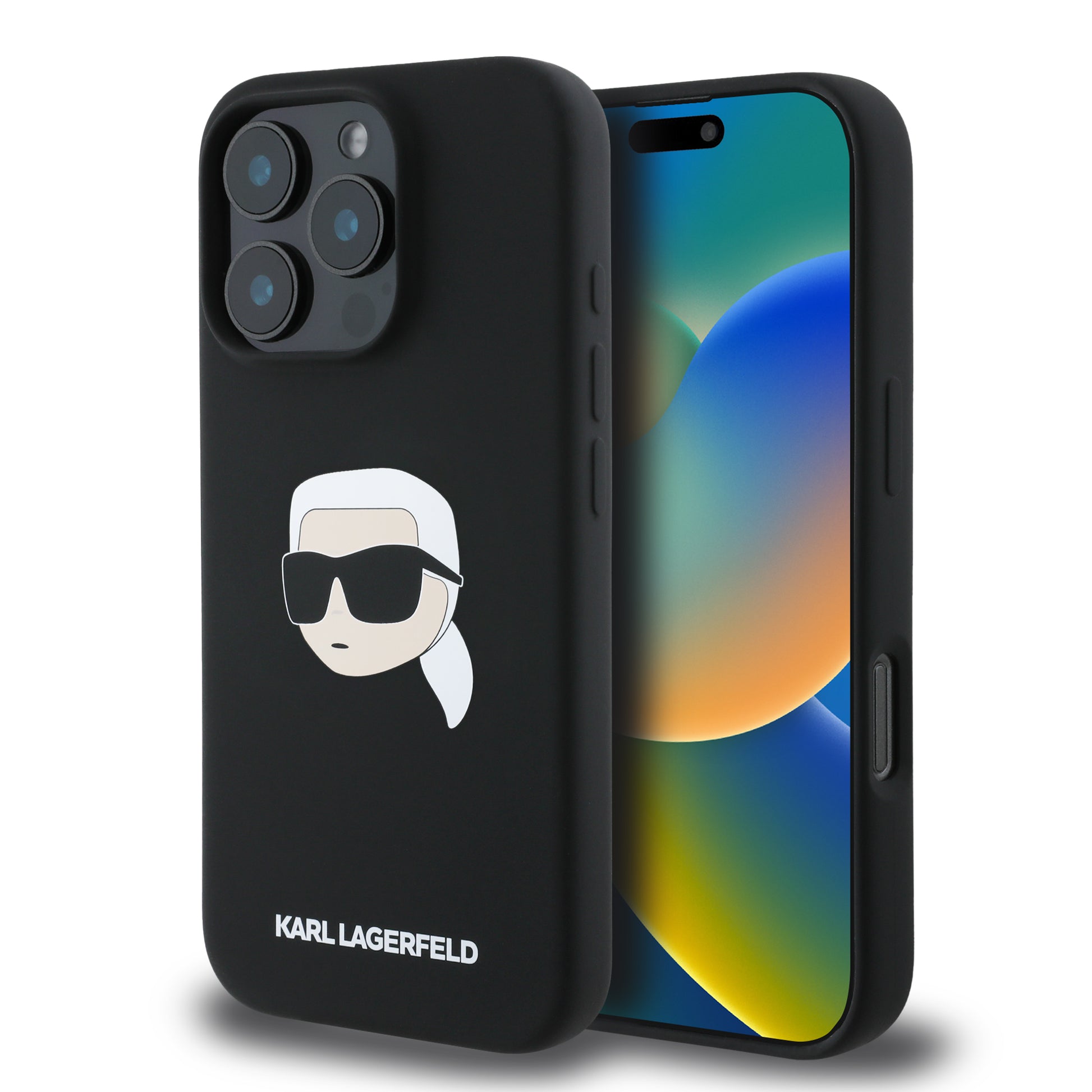 Karl Lagerfeld Magsafe Karl'S Head Print Case Θήκη Προστασίας Από Σιλικόνη – Iphone 16 Pro Max (Μαύρο – Klhmp16Xskhpplk) – Θήκη για κινητό από το PhoneBazaar.gr