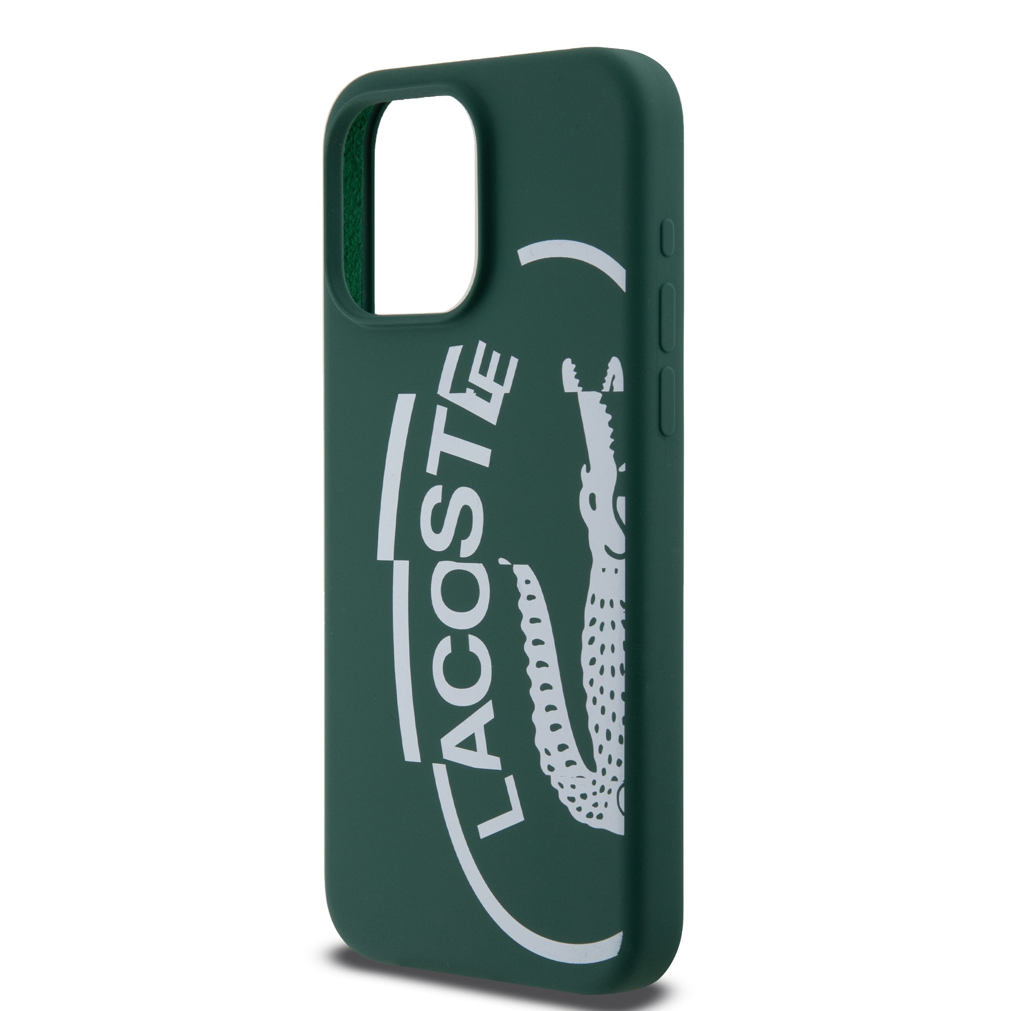 Lacoste Oval Logo Hard Case Θήκη προστασίας από Σιλικόνη για iPhone 15 Pro Max (Πράσινο/Λευκό)