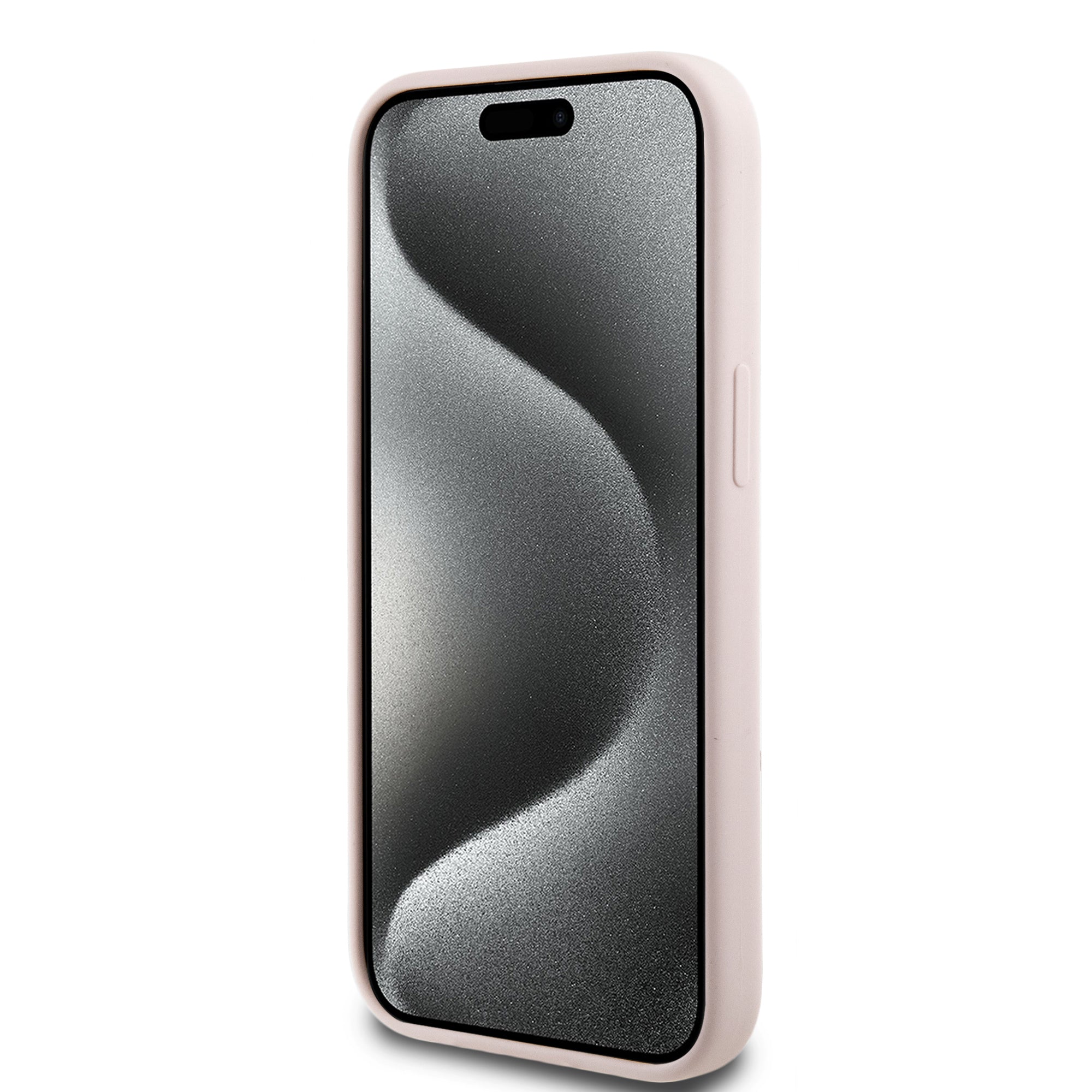 Lacoste Magsafe Croc Logo Hard Case Θήκη προστασίας από Σιλικόνη για iPhone 15 (Ροζ)