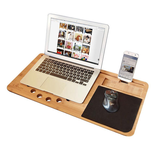 Mm - Lapzer Laptop Desk - Ξύλινη Βάση Φορητού Υπολογιστή – Θήκη για κινητό από το PhoneBazaar.gr